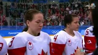 Pissed Canadian Hockey Player Takes Off Silver Medal [upl. by Leasi]