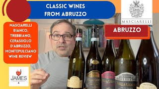 Masciarelli Bianco Trebbiano Cerasuolo dAbruzzo Montepulciano Wine Review abruzzo winereview [upl. by Ethbun462]