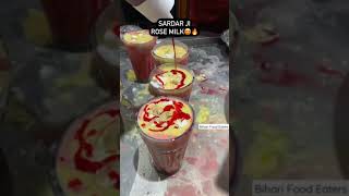 Sardaar ji Special Rose Milk 🥛  Faluda  shorts [upl. by Aryk]