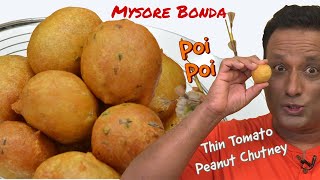 Mysore Bonda Recipe  Make Instant Mysore Bajji Recipe at Home Street Food Style  Breakfast ideas [upl. by Repooc]