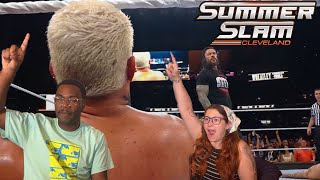 WWE Summer Slam 2024 live reaction [upl. by Odranreb47]