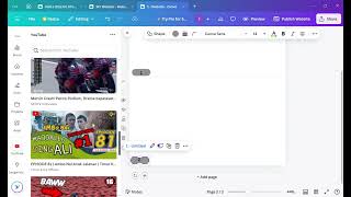TUGAS PTD  TUTORIAL MEMBUAT WEBSITE DI CANVA [upl. by Saxon26]