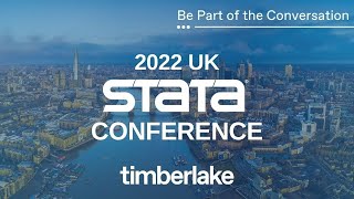 2022 UK Stata Conference amp Programming Workshop [upl. by Furtek]