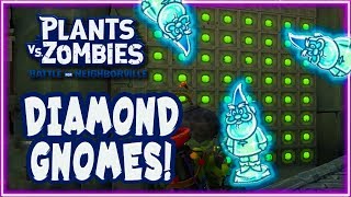 All Diamond Gnomes in Weirding Woods Plants vs Zombies Battle for Neighborville [upl. by Ludvig534]