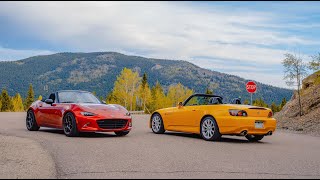 ND MX5 Miata  AP2 S2000 Mountain Road Drive [upl. by Uhn733]