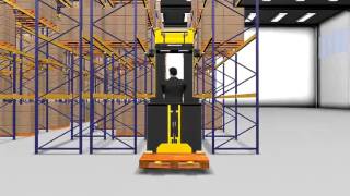 Vertical Order Picker EKS 310 Animation [upl. by Dalenna160]