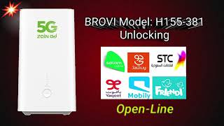 HOW TO UNLOCK BROVI ZAIN 5G CPE 5 H155381 [upl. by Breger]