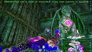 Megalania Taming and Unicorn Redemption  Ark Crystal Isles [upl. by Anirtak650]