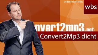 Convert2Mp3net ist dicht  Musikindustrie erzielt Vergleich  Rechtsanwalt Christian Solmecke [upl. by Ariaic300]