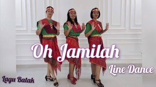 Oh Jamilah Line Dance Lagu Batak [upl. by Karwan]