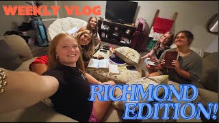 two a days in richmond weekly vlog [upl. by Phelgen]