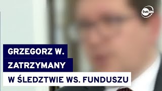 Grzegorz W zatrzymany ws Funduszu Sprawiedliwości Jego firma opłacała reklamy Mateckiego TVN24 [upl. by Nnylacissej226]