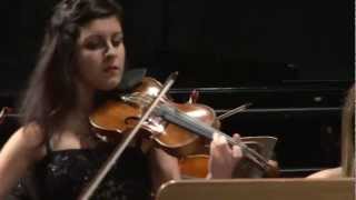 Settimana Mozartiana 2012  J S BACH  Francesca Temporin e Teofil Milenkovic [upl. by Eemyaj]