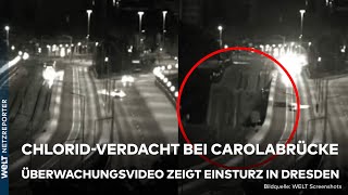 CAROLABRÜCKE ChloridVerdacht Ist das die Ursache für das EinsturzDrama in Dresden [upl. by Stine934]