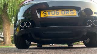 Alfa Brera 24JTDM Exhaust Sound [upl. by Adliw]