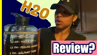 Hydromate Water Bottle Review  Does Hydromate Really Help You Drink More Water [upl. by Norvol]