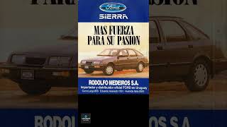 Publicidad Ford Sierra  Avisos antiguos autos argentinos 016 argentina ford sierra xr4 [upl. by Neliac]