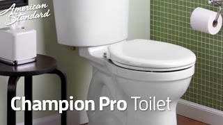 Champion PRO Toilets American Standard Toilet Collection that Flushes for Good [upl. by Free190]