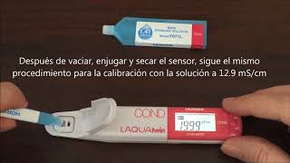 Medidor de conductividad LAQUAtwin EC112233 [upl. by Nosiram]