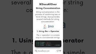 Working with Strings in Java String Manipulation Techniques java javaprogramming string strings [upl. by Vinia]