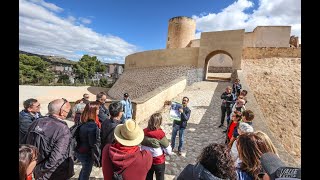 El Castillo de Elda recibe sus primeros visitantes diez años después [upl. by Thatch299]