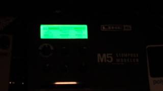 Line 6 M5 Reverse Delay [upl. by Adarbil645]