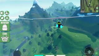 quothang glidingquot  backpacking roblox [upl. by Asiul]