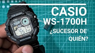 Casio WS 1700H ¿A quién se parece [upl. by Amehr]