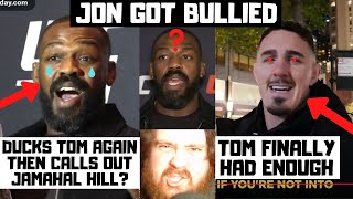 Jon Jones BULLIED By Media With Aspinall Questions CALLS OUT JAMAHAL HILL Aspinall Responds [upl. by Ajnot10]