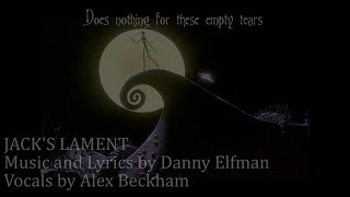 Nightmare Before Christmas  Jacks Lament Cover [upl. by Rosy702]