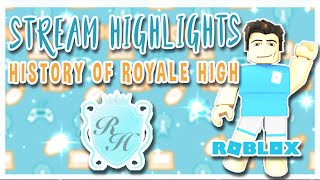 HISTORY OF CALLMEHBOB amp ROYALE HIGH  LAUNCELOTDEV92 STREAM HIGHLIGHTS [upl. by Mclain]