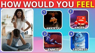 Whats Your Emotion 😃🤢😡 Test Your Emotions in Situations with Inside Out 2 [upl. by Madella496]