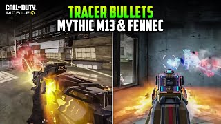 Tracer Bullets on Mythic M13 amp Fennec Looks Great CODM  COD Mobile [upl. by Atinhoj]