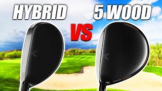 Hybrid vs 5 Wood One MUST Go [upl. by Jenny]