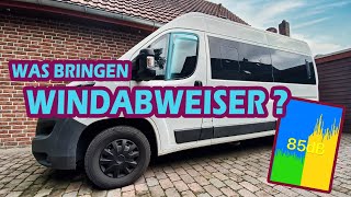 Windabweiser für den Ducato Camper [upl. by Esoranna]