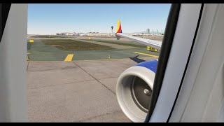 SWA2697 KLAX  LAX KSFO  SFO B38M N8717M [upl. by Eelarol]