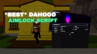 So The BEST Da Hood LOCK Script Just Added Solara Support OMG [upl. by Aeslek]