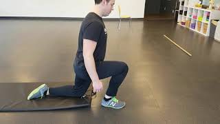 Dorsiflexion Ankle Mobility in Half Kneeling [upl. by Nahtanaj]