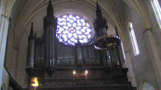 33 Pipe organ Eglise NotreDame la Dalbade Toulouse France [upl. by Yarehs]