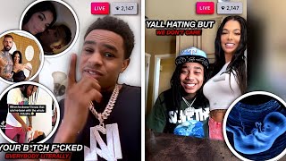 Almighty Jay Reacts To YBN Nahmir Getting Celina Powell Pregnant After She FCKS Rappers amp Hoopers [upl. by Eidaj826]