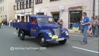 Kleintransporter Framo V 9012 beim Oldtimertreffen in Zörbig 2009 [upl. by Suiddaht]