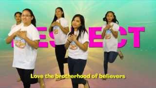 VBS 2014 Kingdom Quest dance demo quotRespectquot [upl. by Penman888]