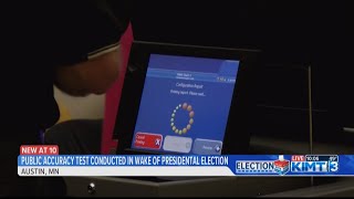 Austin tests voting equipment ahead of Election Day [upl. by Adria]