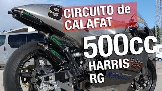 Nos vamos al CIRCUITO con una HARRIS 500cc y RG 500 [upl. by Smith]