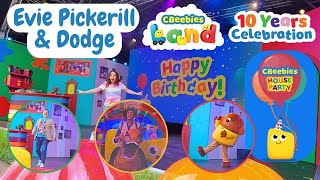 CBeebies House Party Live  Evie amp Dodge 10 Years Celebrations CBeebies Land at Alton Towers Resort [upl. by Alodi]