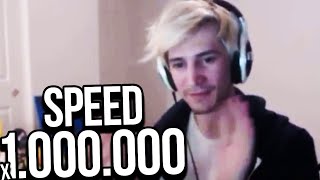 xQc Clap SPEED 1000000x [upl. by Vern]