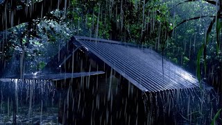 Best Rain Sound For Sleep  99 Fall Asleep With Rain And Thunder Sound At Night  For Insomnia [upl. by Wilde]