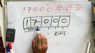 17000 Kaise Likhate Hain Hindi Mein  Spelling  Hindi  Surendra khilery [upl. by Haerdna]