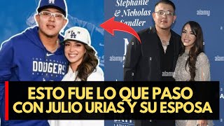 Esto Fue Lo Sucedido Con Julio Urias l Golpeo A Su Bella Esposa [upl. by Ruthi]