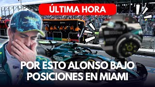 F1 HOY EL ALERÓN QUE SE GUARDÓ ASTON MARTIN PARA ALONSO [upl. by Archibaldo405]